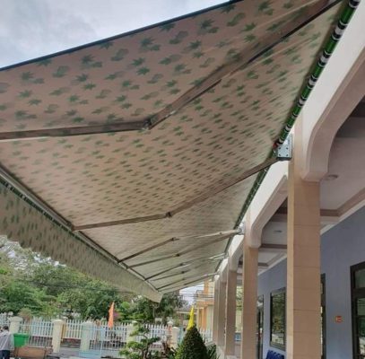 Thi công mái hiên di động Quảng Bình