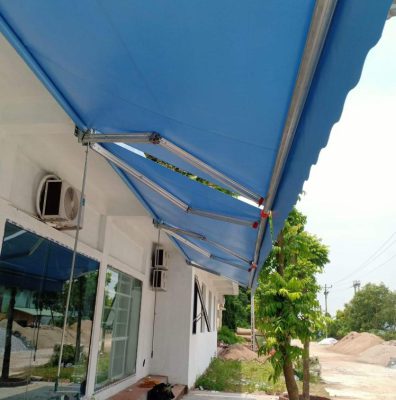 Thi công mái hiên di động Quảng Bình