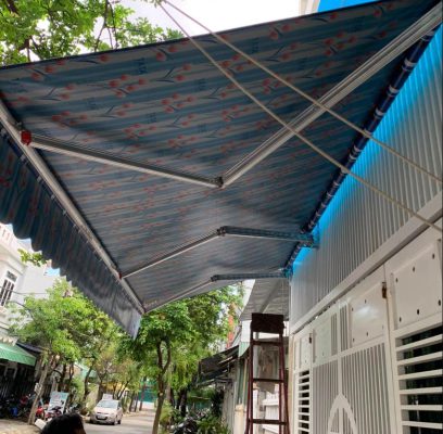 Thi công mái hiên di động Quảng Bình